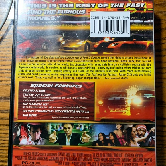 ❌SOLD❌ 3 Fast and Furious DVD (2001, 2003, 2006) - Picture 6 of 7